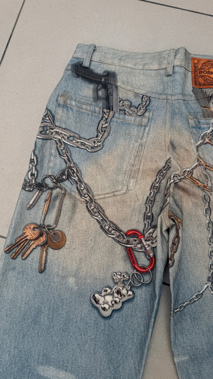 BS Printed Jeans