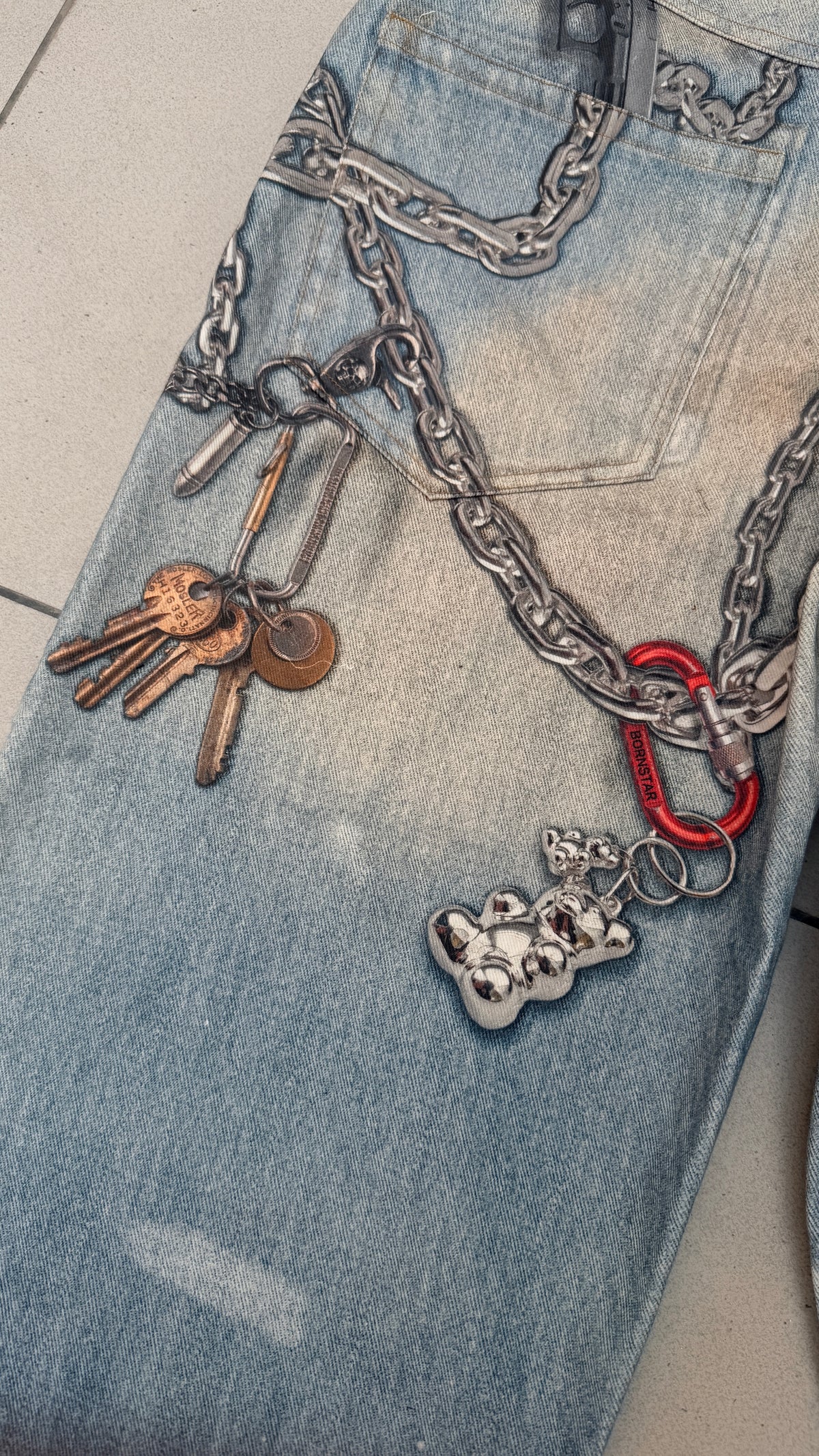 BS Printed Jeans